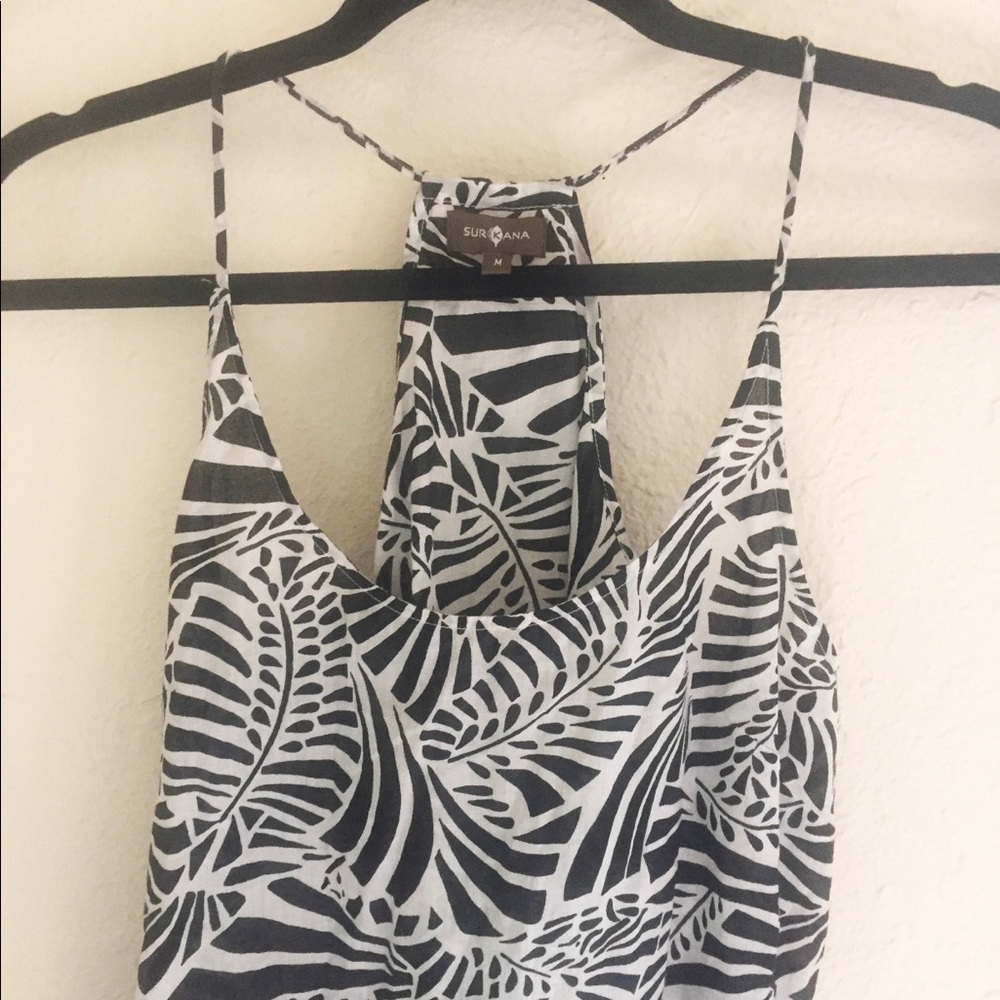 Surkana Tropical Print Tank Top